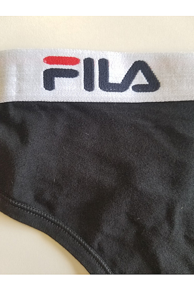 FILA dámské bavlněné kalhotky černé Velikost EU XL | FILA | obrázek 3