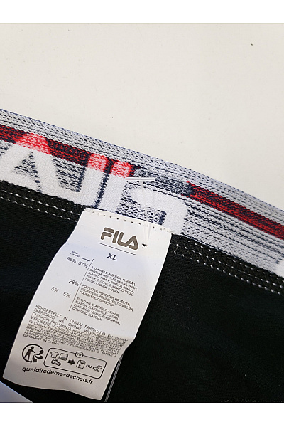 FILA dámské bavlněné kalhotky černé Vel. EU XL | FILA | obrázek 4