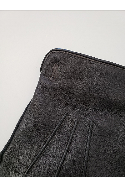 Ralph Lauren Černé kožené rukavice smart casual | Ralph Lauren | obrázek 3