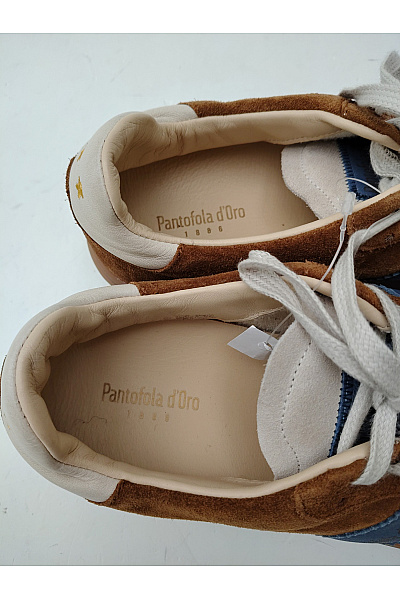 Pantofola d'Oro Pánské tenisky Patrick Cox Suede Sneakers Hnědé Vel. 47 | Pantofola d'Oro | obrázek 6