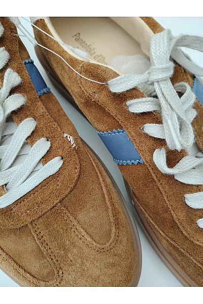 Pantofola d'Oro Pánské tenisky Patrick Cox Suede Sneakers Hnědé Vel. 47 | Pantofola d'Oro | obrázek 9