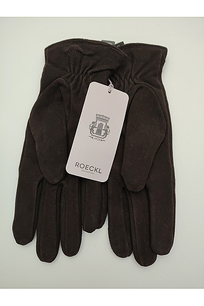 Roeckl Hnědé vlněné rukavice smart casual | Roeckl | obrázek 3