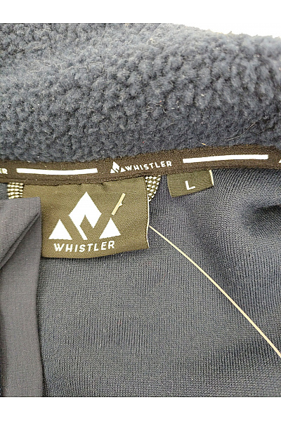 WHISTLER Dámská šedá rozepínací mikina sherpa na zip Velikost L | WHISTLER | obrázek 6