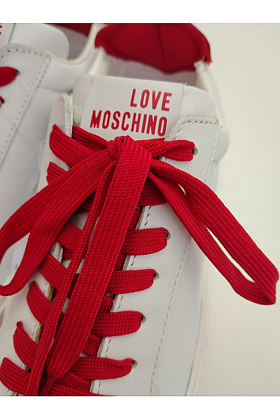 MOSCHINO Dámské tenisky Baldinini D6E400 Bílé Vel. 40 | MOSCHINO | obrázek 9