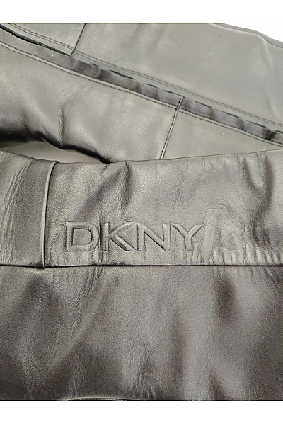 Donna Karan Černé elegantní vysoké kozačky na vysokém podpatku se špičatou špičkou Vel. 39 | Donna Karan | obrázek 9