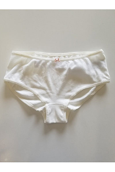 Petit-Bateau Dívčí bavlněné kalhotky s mašličkou bílé Velikost EU 152 | Petit-Bateau | obrázek 2