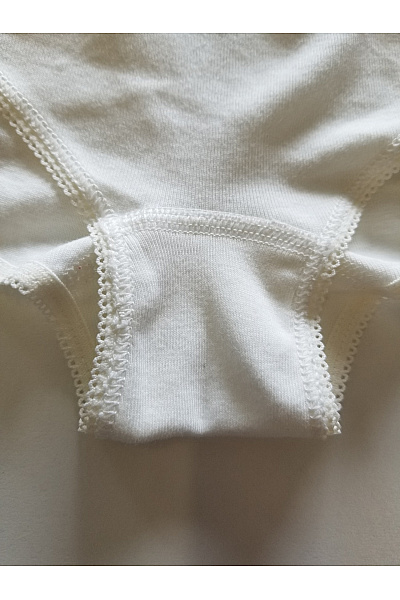 Petit-Bateau Dívčí bavlněné kalhotky s mašličkou bílé Velikost EU 152 | Petit-Bateau | obrázek 4
