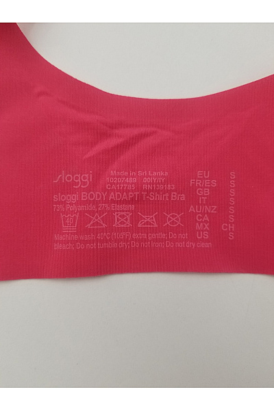 Sloggi Růžová bezešvá bezkosticová braletová podprsenka Vel. S | Sloggi | obrázek 8