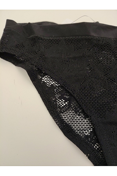 TRIUMPH Černé krajkové kalhotky luxusní Vel. EU S | TRIUMPH | obrázek 2