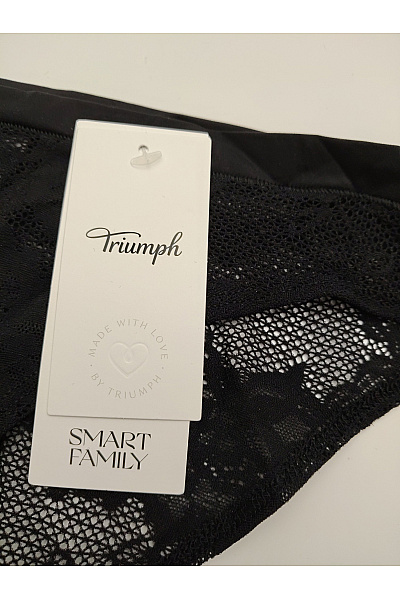 TRIUMPH Černé krajkové kalhotky luxusní Vel. EU S | TRIUMPH | obrázek 3