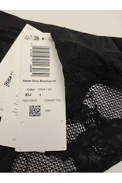 TRIUMPH Černé krajkové kalhotky luxusní Vel. EU S | TRIUMPH | obrázek 4