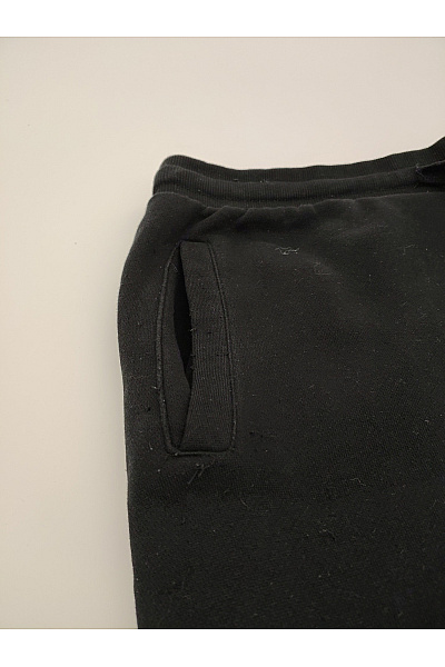 Černé pánské tepláky jogger s kapsami a pružným pasem Vel. XL | Unimoda | obrázek 4