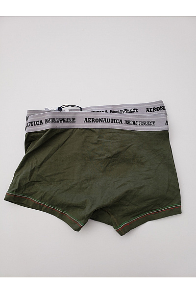 Aeronautica Militare Pánské khaki bavlněné boxerky Vel. EU M | Aeronautica Militare | obrázek 3