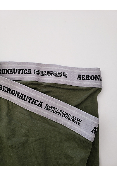 Aeronautica Militare Pánské khaki bavlněné boxerky Vel. EU M | Aeronautica Militare | obrázek 4