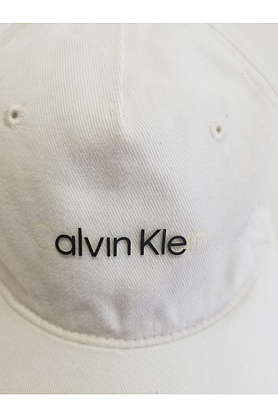 Calvin Klein Bílá bavlněná kšiltovka | Calvin Klein | obrázek 2