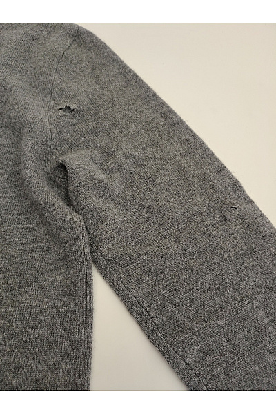 LAWRENCE GREY Pánský hnědý kašmírový pulovr basic Velikost S | LAWRENCE GREY | obrázek 7
