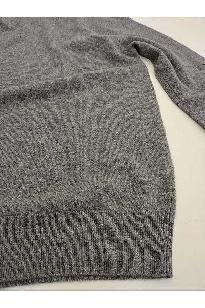 LAWRENCE GREY Pánský hnědý kašmírový pulovr basic Velikost S | LAWRENCE GREY | obrázek 8