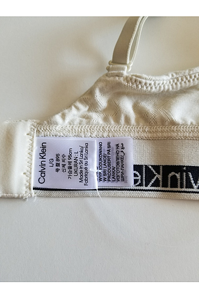 Calvin Klein Dámská bezešvá trojúhelníková podprsenka s měkkými košíčky Vel. EU L | Calvin Klein | obrázek 3