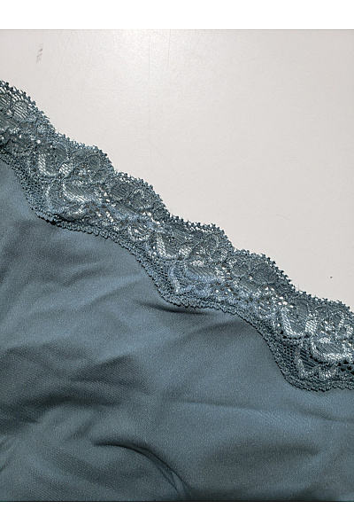 Dámské modré krajkové kalhotky měkké Velikost M | Unimoda | obrázek 3