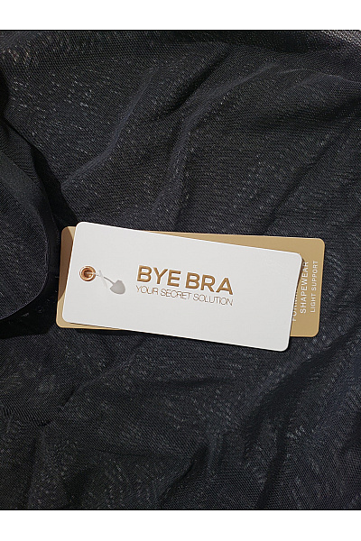 BYE BRA Černé dámské průsvitné body s tenkými ramínky Velikost EU XL | BYE BRA | obrázek 5