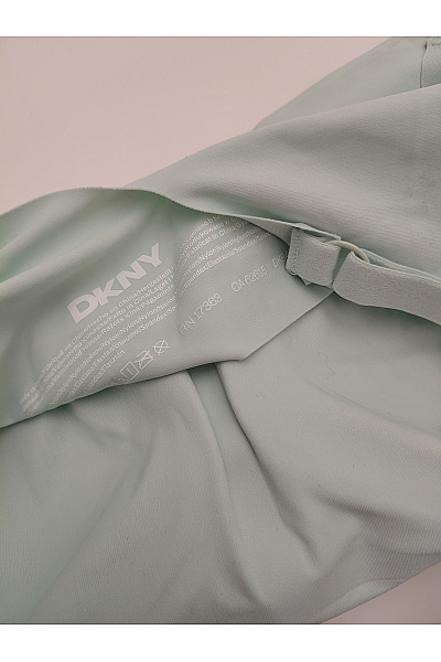 Donna Karan Zelená bezešvá sportovní braletová podprsenka bezkosticová Vel. EU S | Donna Karan | obrázek 6