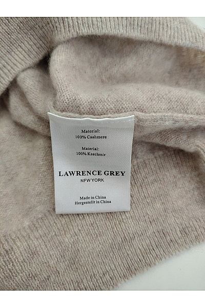 LAWRENCE GREY Béžový kašmírový pulovr oversized Vel. 34 | LAWRENCE GREY | obrázek 5