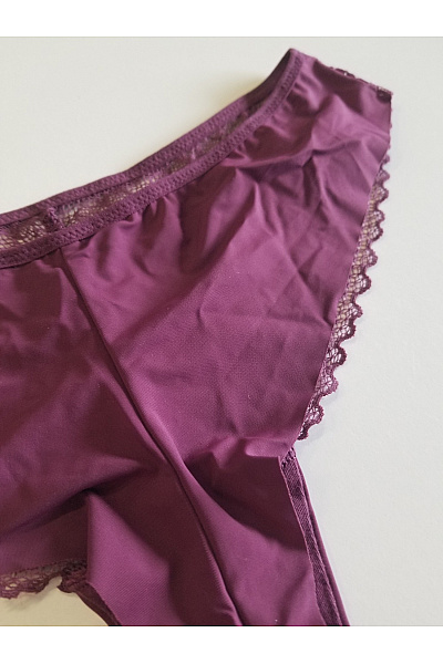 dámské kalhotky fialové krajkové | Unimoda | obrázek 3