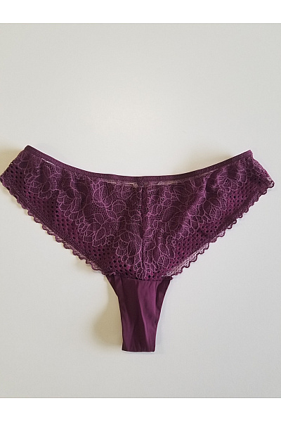 dámské kalhotky fialové krajkové | Unimoda | obrázek 4