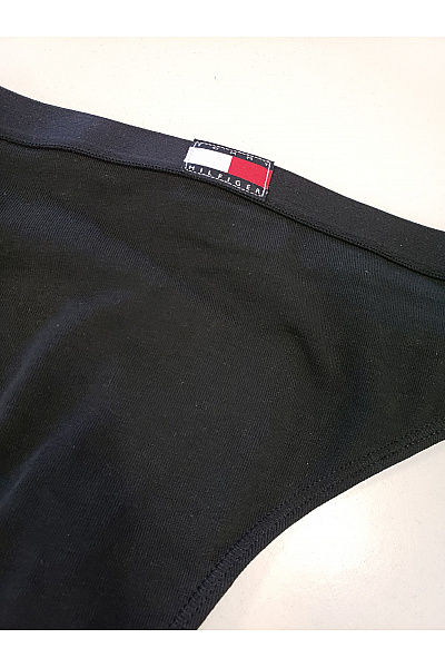 TOMMY HILFIGER dámské černé kalhotky Velikost S | TOMMY HILFIGER | obrázek 3