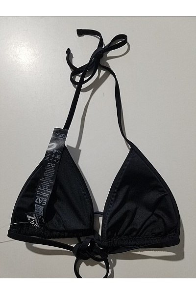 ARMANI Černé bikiny trojúhelníkové na zavazování za krk Velikost EU S | ARMANI | obrázek 3