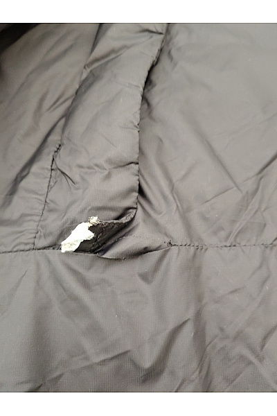 PULL&BEAR Černá zimní parka s kapucí se zipem Velikost M | PULL&BEAR | obrázek 4
