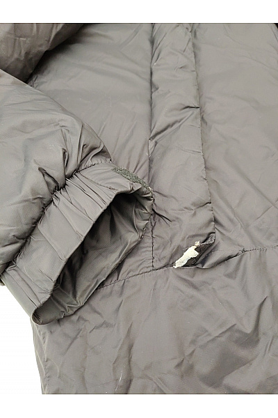 PULL&BEAR Černá zimní parka s kapucí se zipem Velikost M | PULL&BEAR | obrázek 5