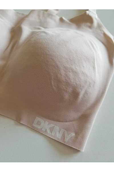 Donna Karan bezešvá hladká podprsenka crop top Velikost S | Donna Karan | obrázek 3
