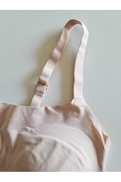 Donna Karan bezešvá hladká podprsenka crop top Velikost S | Donna Karan | obrázek 4