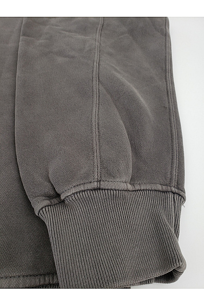 Abercrombie&Fitch Pánská bavlněná oversized mikina s kapucí a klokaní kapsou šedá Vel. L | Abercrombie&Fitch | obrázek 4