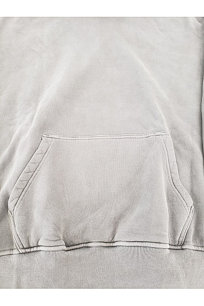 Abercrombie&Fitch Pánská bavlněná oversized mikina s kapucí a klokaní kapsou šedá Vel. L | Abercrombie&Fitch | obrázek 5