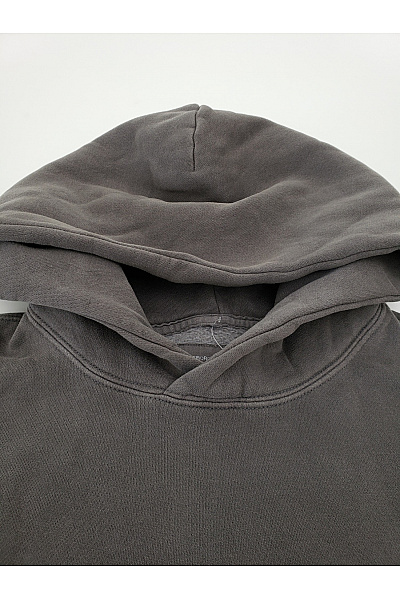 Abercrombie&Fitch Pánská bavlněná oversized mikina s kapucí a klokaní kapsou šedá Vel. L | Abercrombie&Fitch | obrázek 6