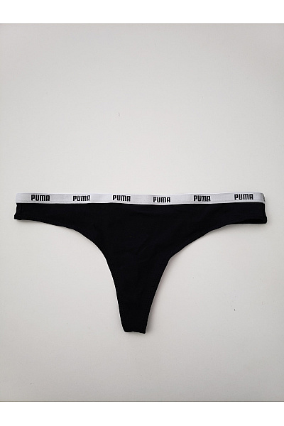 Puma Černé bavlněné dámské tanga Vel. EU M | Puma | obrázek 2