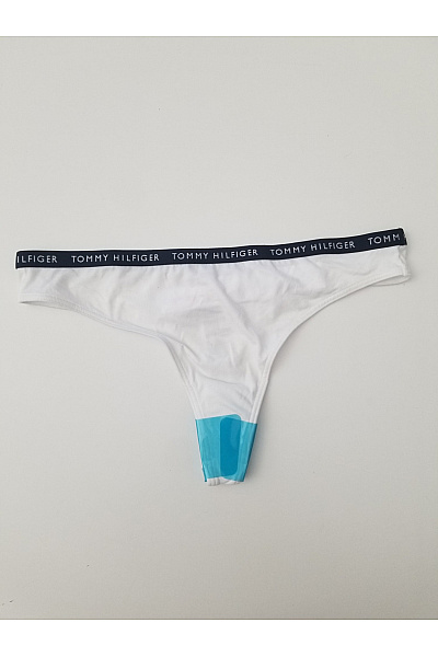 TOMMY HILFIGER Bílé bavlněné tanga Vel. EU M | TOMMY HILFIGER | obrázek 2