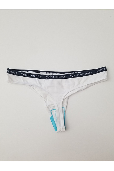 TOMMY HILFIGER Bílé bavlněné tanga Vel. EU M | TOMMY HILFIGER | obrázek 4