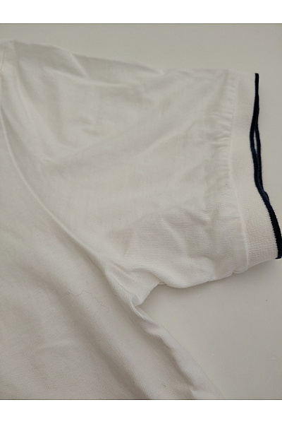 HACKETT Bílé pánské polo tričko s krátkým rukávem basic Vel. M | HACKETT | obrázek 4