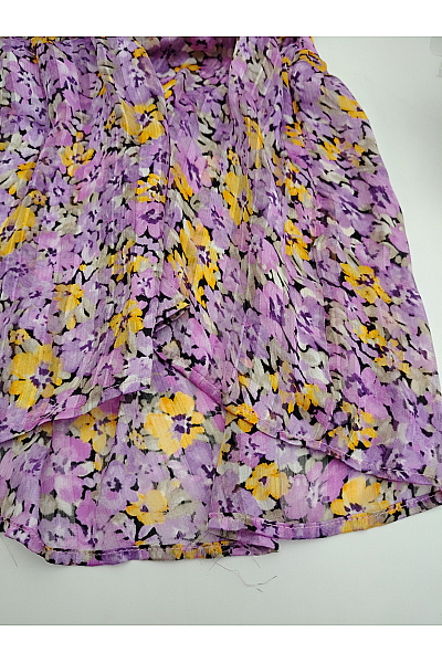 ILSE JACOBSEN Růžové květované maxi letní šaty košilové boho Vel. 42 | ILSE JACOBSEN | obrázek 5