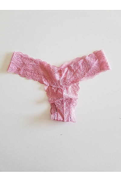 růžové krajkové kalhotky Velikost L | Unimoda | obrázek 2