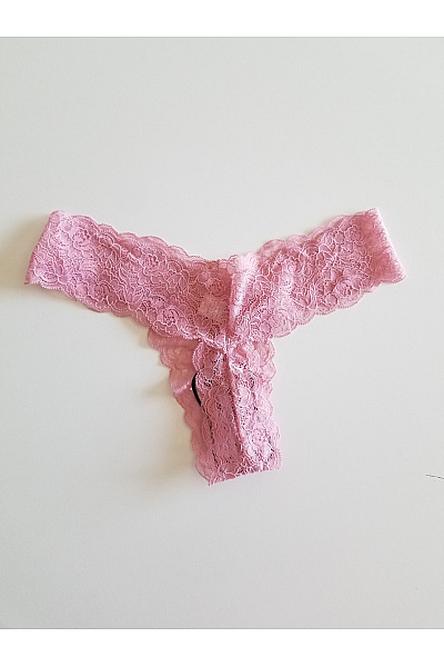 růžové krajkové kalhotky Velikost L | Unimoda | obrázek 5