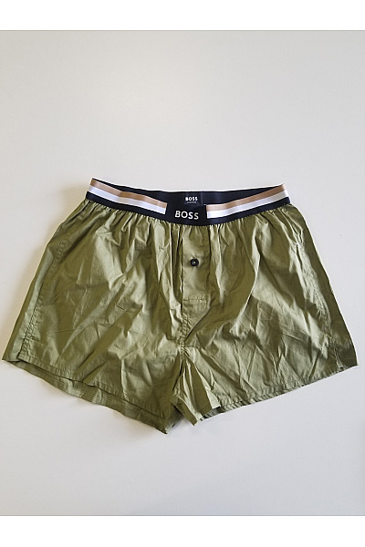 Hugo Boss pánské trenky volné khaki bavlněné Vel. M | Hugo Boss | obrázek 2
