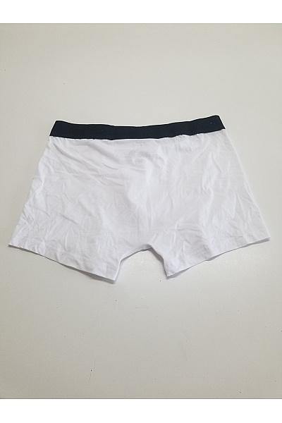 snocks Bílé pánské bavlněné boxerky Vel. XL | snocks | obrázek 3