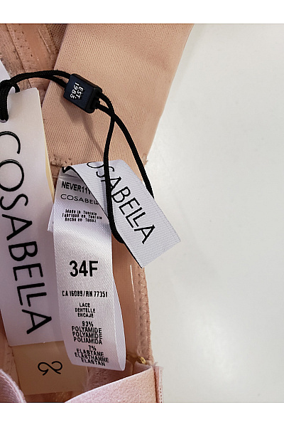 cosabella Dámská podprsenka hladká push up krajková béžová Velikost EU 34F | cosabella | obrázek 6