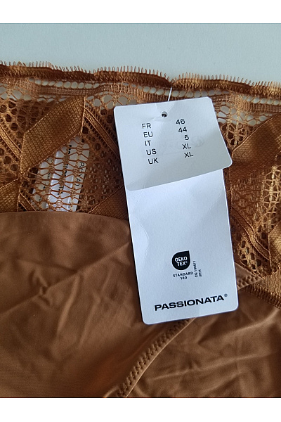 Passionata Dámské kalhotky hnědé krajkové Velikost 44 | Passionata | obrázek 3