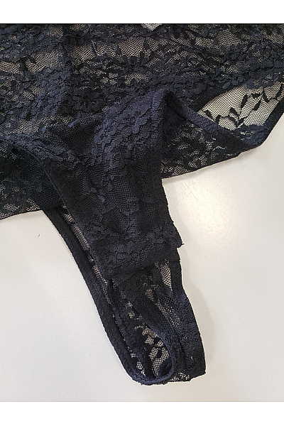 WOMEN`SECRET Dámské černé krajkové body s push-up košíčky Velikost EU 75C | WOMEN`SECRET | obrázek 4