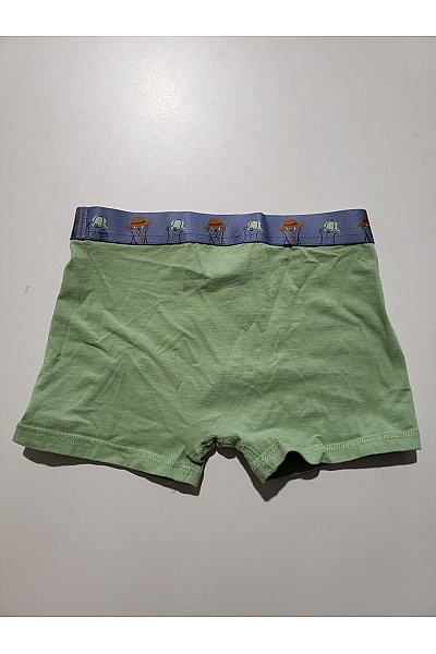 Sanetta Chlapecké bavlněné boxerky khaki s potiskem Vel. EU 140 | Sanetta | obrázek 5